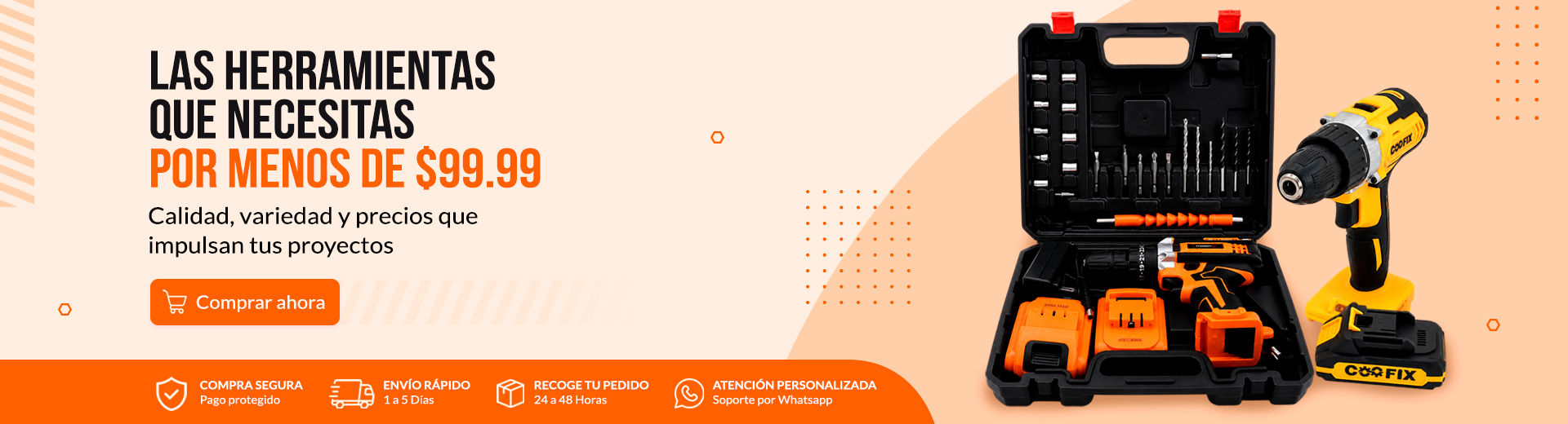 Las herramientas que necesitas