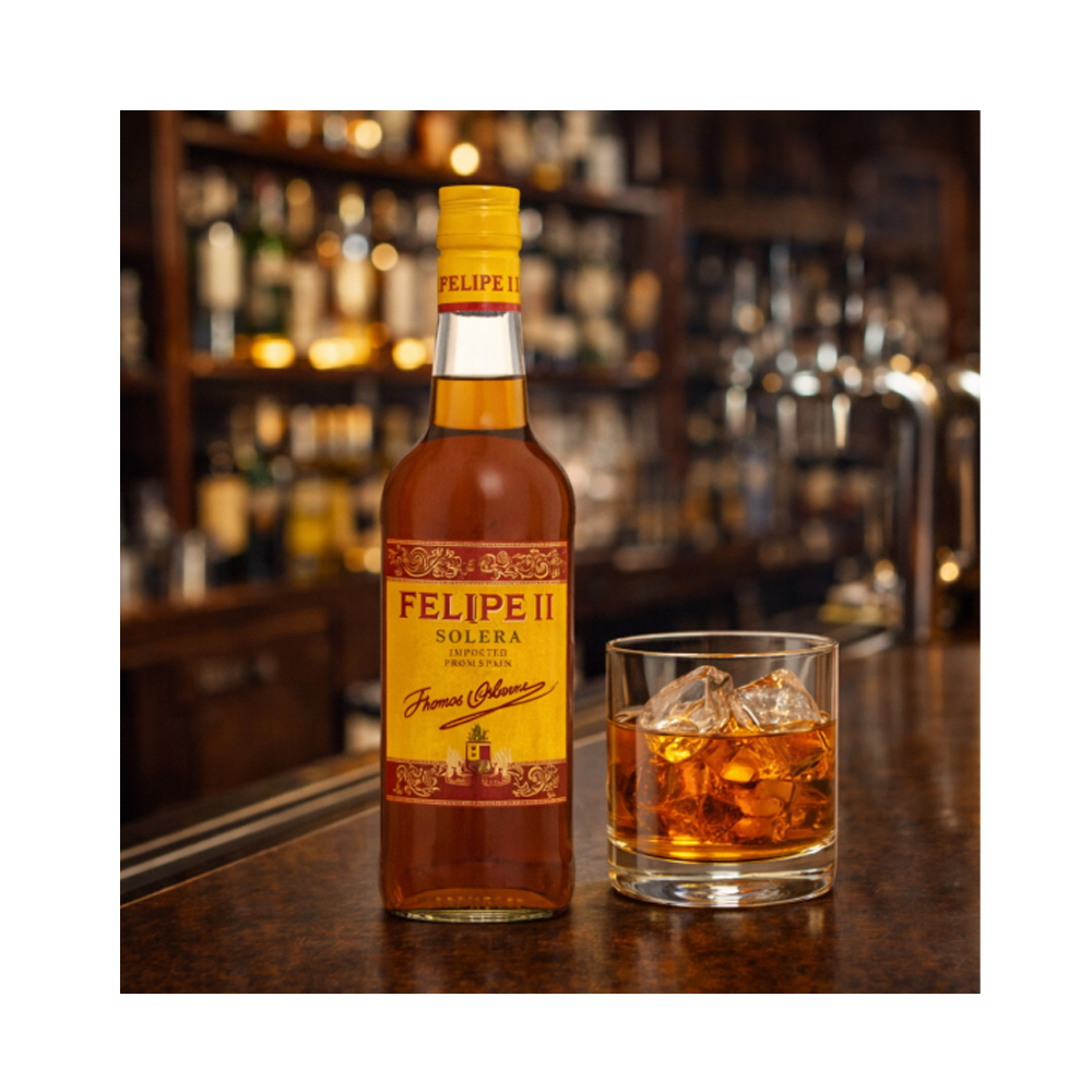 Brandy Felipe II Solera Reserva (750ml)