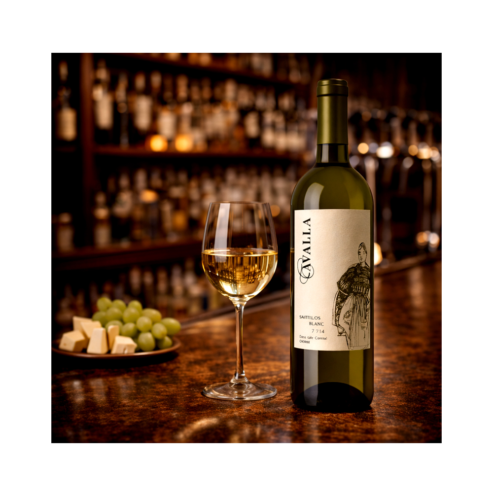 Vino blanco Sauvignon Blanc Cavalla (750 ml)