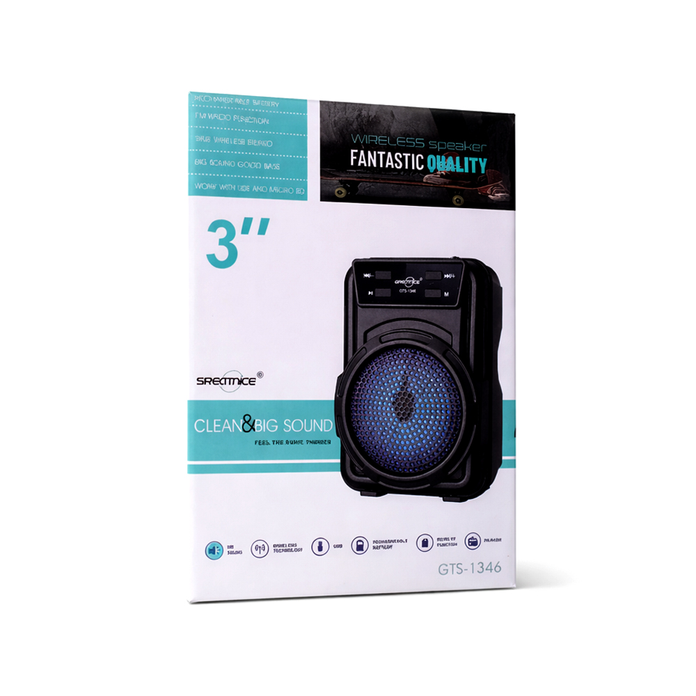 Equipo Música Bluetooth (3")