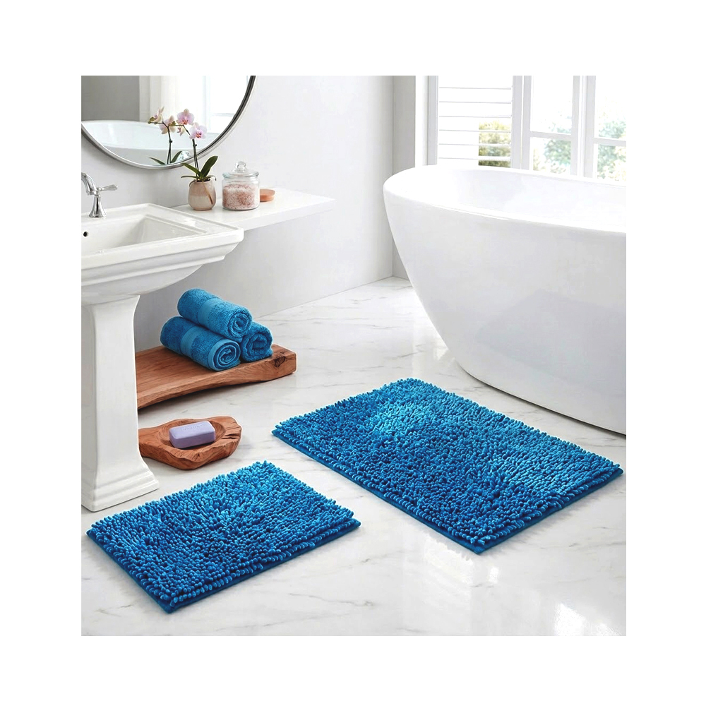 Juegos Alfombras de Baños Azúl
