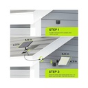 Lámpara Solar para Interior y Exterior