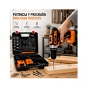 Taladro Atornilladora Recargable (110V) +Accesorios