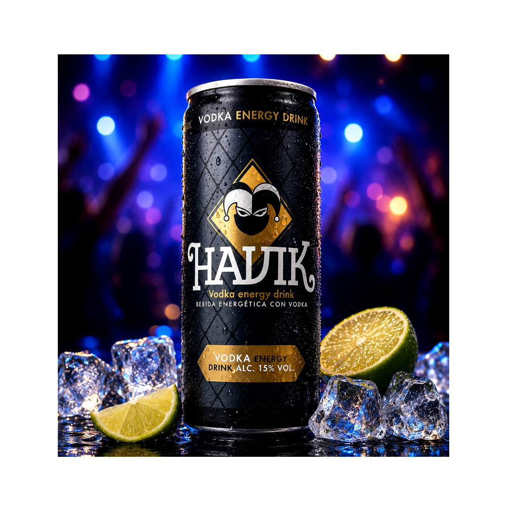 Bebida Energetica Vodka Havik (250ml)
