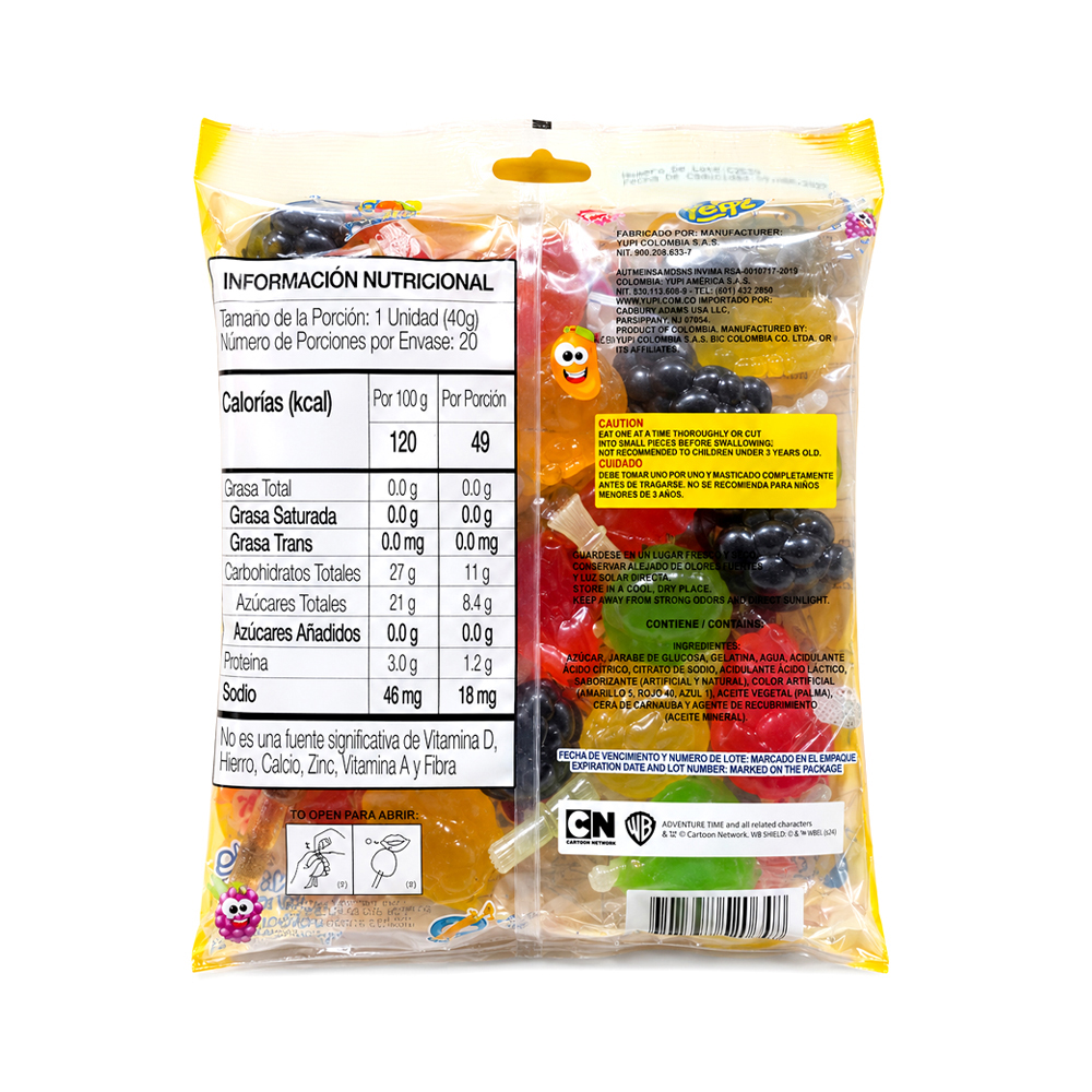 Paquete Gelatina 20uds (800g)