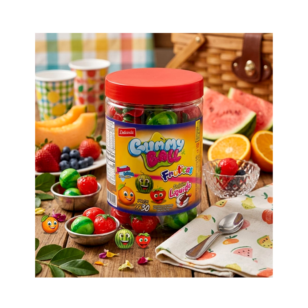 Fruticas Gummy Ball (30uds)
