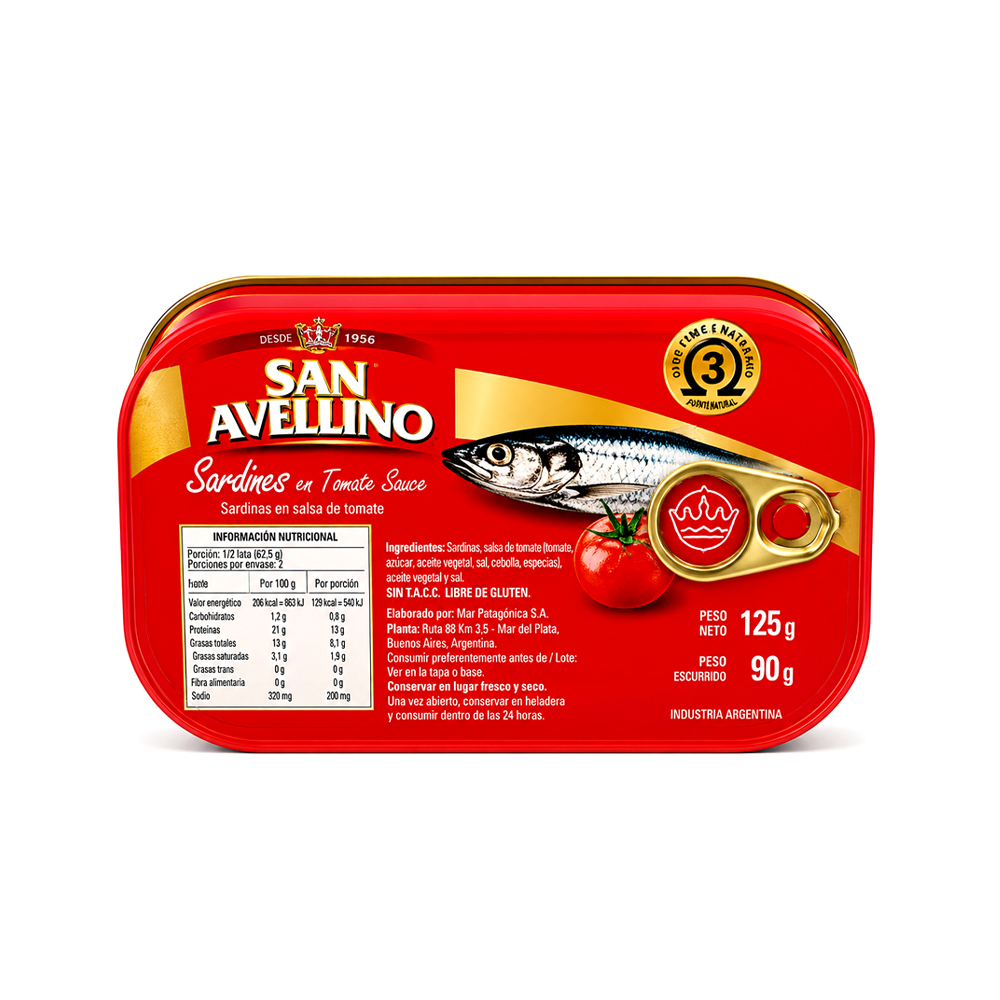 Sardina en Tomate (90g)