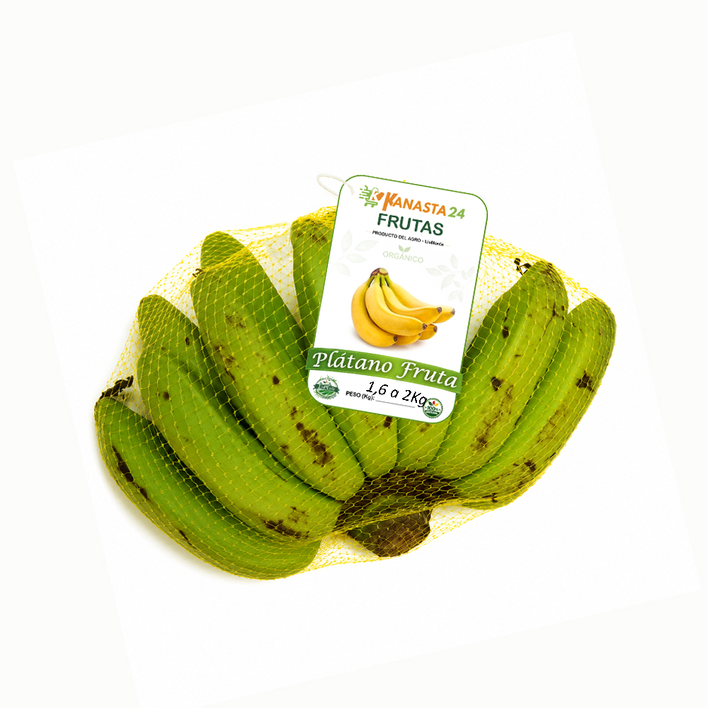 Plátano Fruta Dulce Fresco - LiuMonte (1.6-2kg)