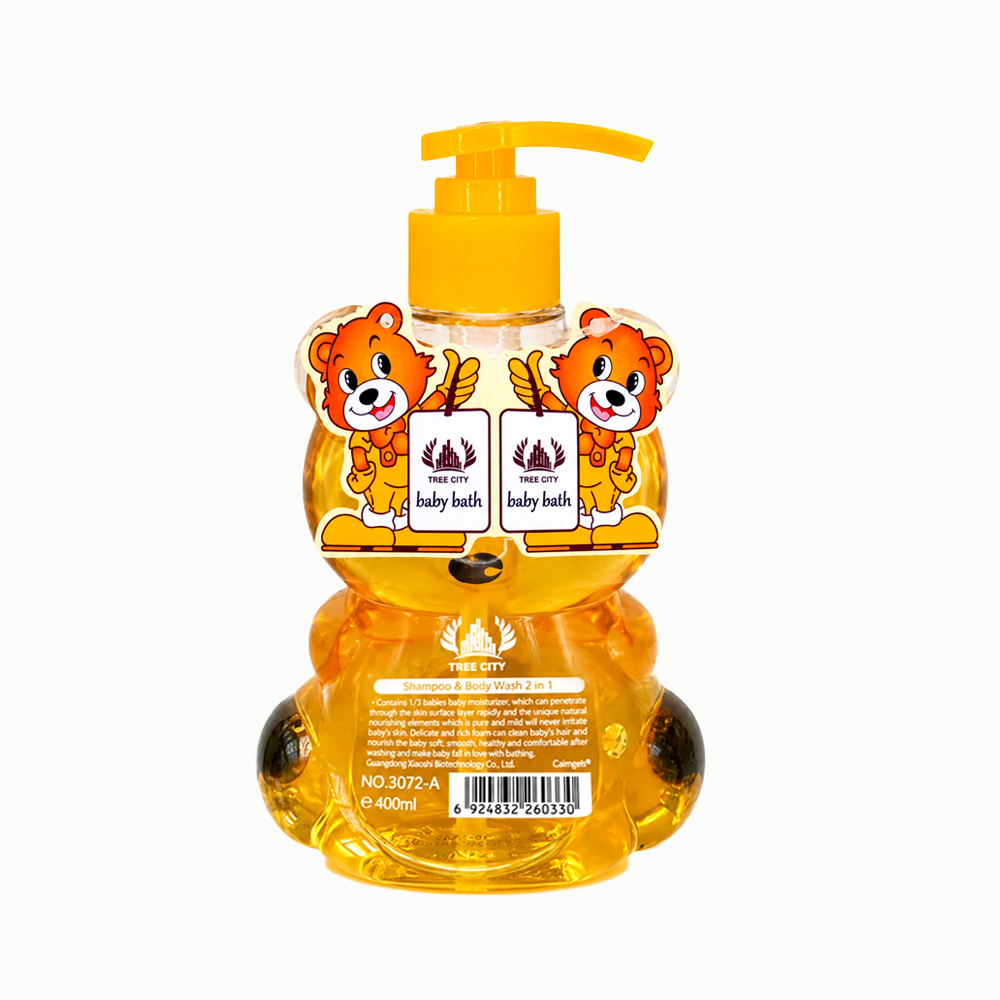 Shampoo/Gel de Baño para Bebé Limón (400ml)