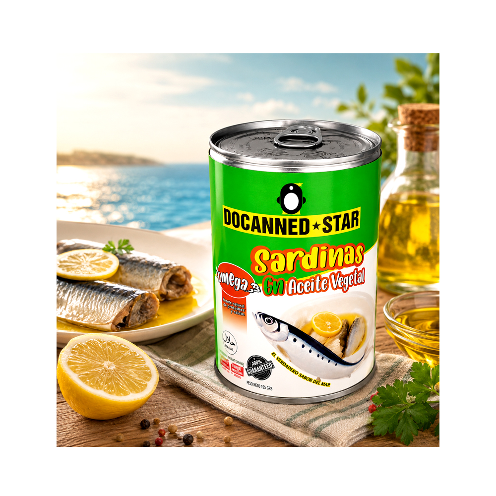 Sardina en Aceite Vegetal (425g)