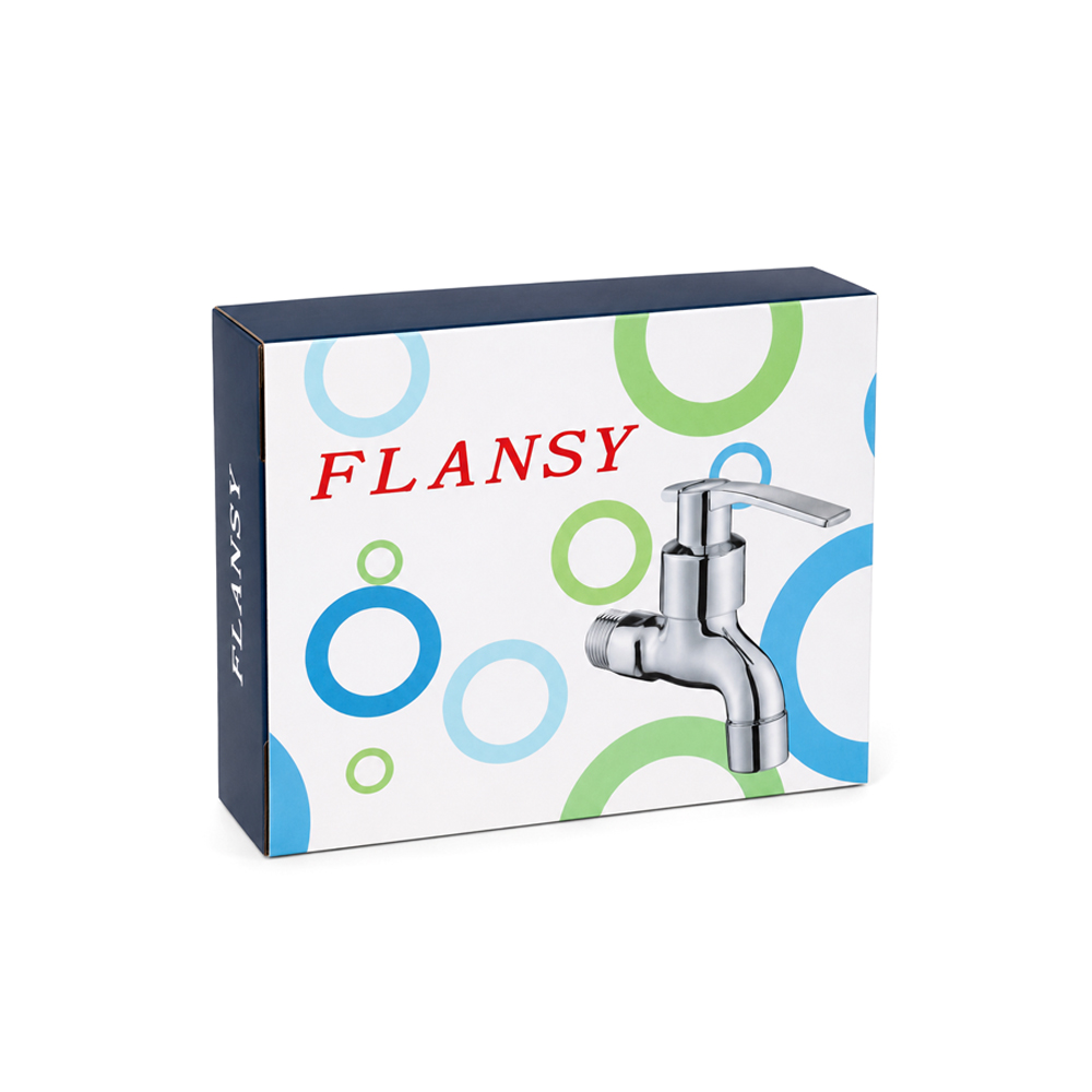Llave de Fregadero de Tiro Rápido de Níquel Flansy