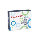 Llave de Fregadero de Tiro Rápido de Níquel Flansy
