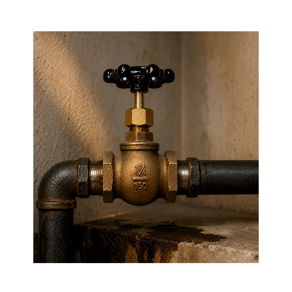 Llave de Paso de Sapatilla (1 ¼)