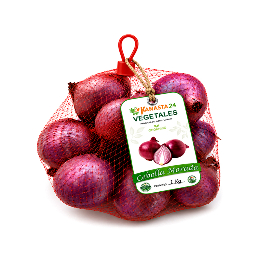 Cebolla Morada Fresca - LiuMonte (1kg)