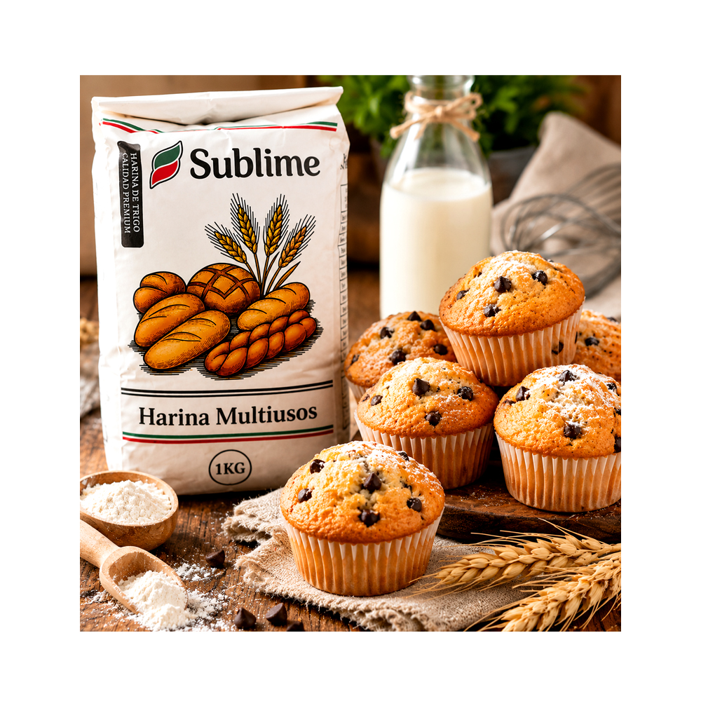 Harina de Trigo Multiuso Sublime (1kg)