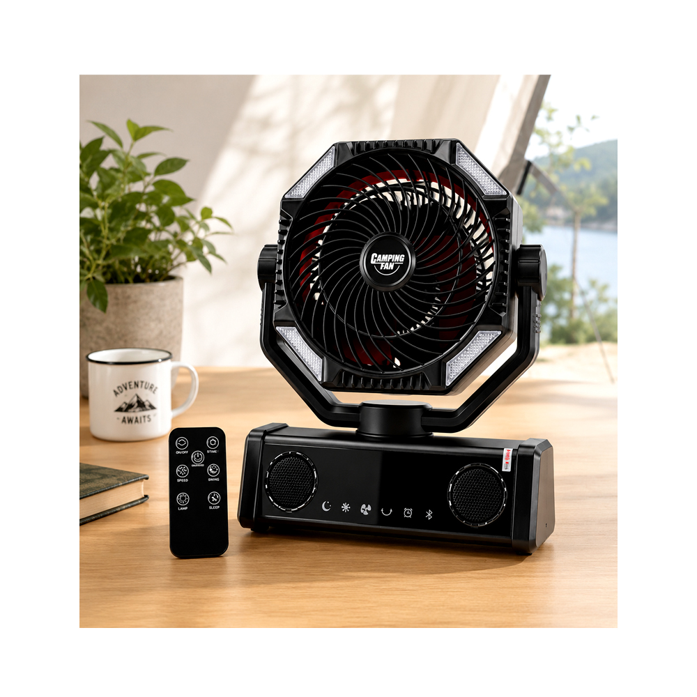 Ventiladores Recargable Camping Fan