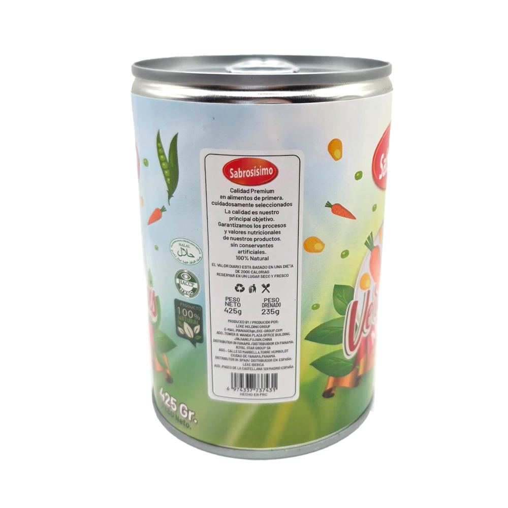 Verduras Mixtas Estilo Macedonia