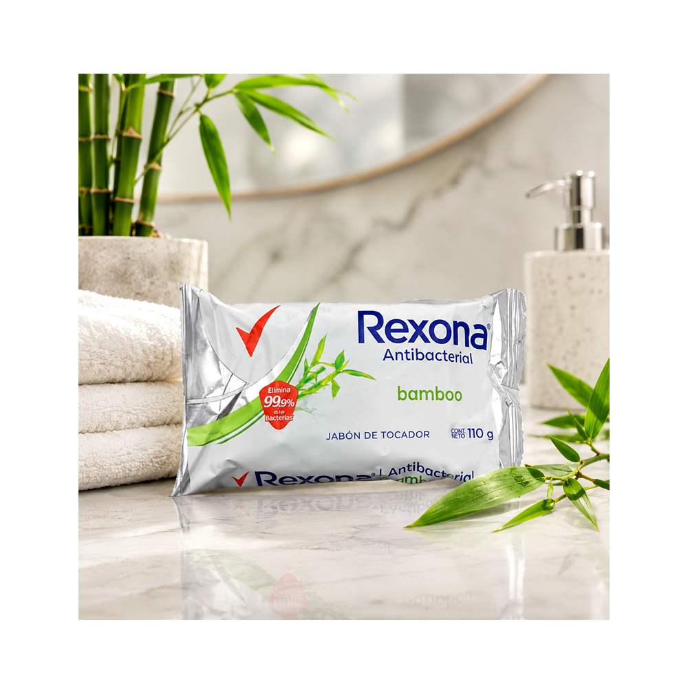 Jabón Rexona Bambú (110g)