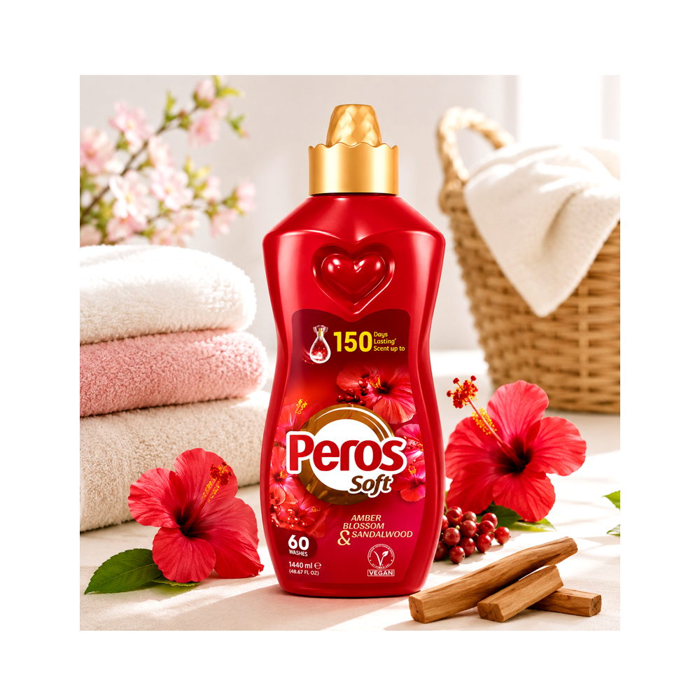 Suavizante Concentrado Peros Soft Flor de Ambar (1440ml)