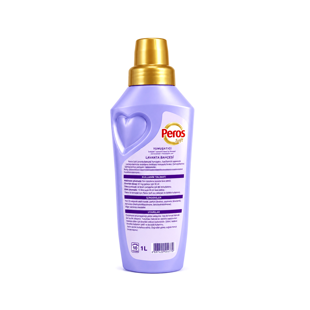 Suavizante para Ropa Peros Soft Fragancia Lavanda (1L)