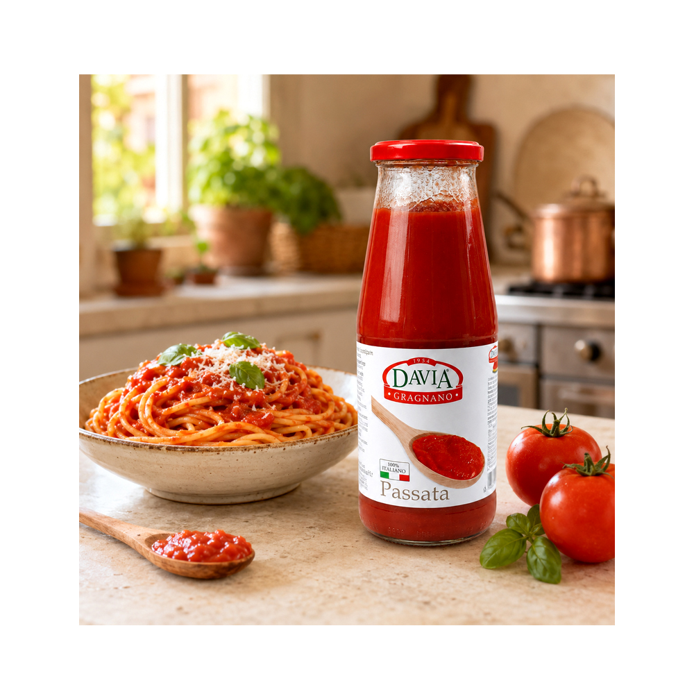 Pure de Tomate DAVIA (680g)