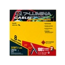 Cable Eléctrico Q7-LUMINA con Conductor Trenzado y Cubierta de Nailon Negro (100m)