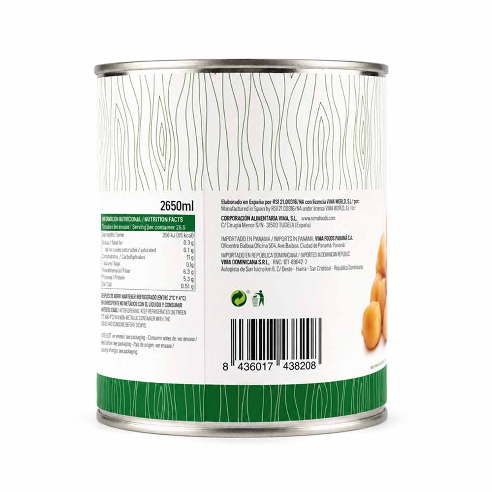 Garbanzos Vima (2500g)