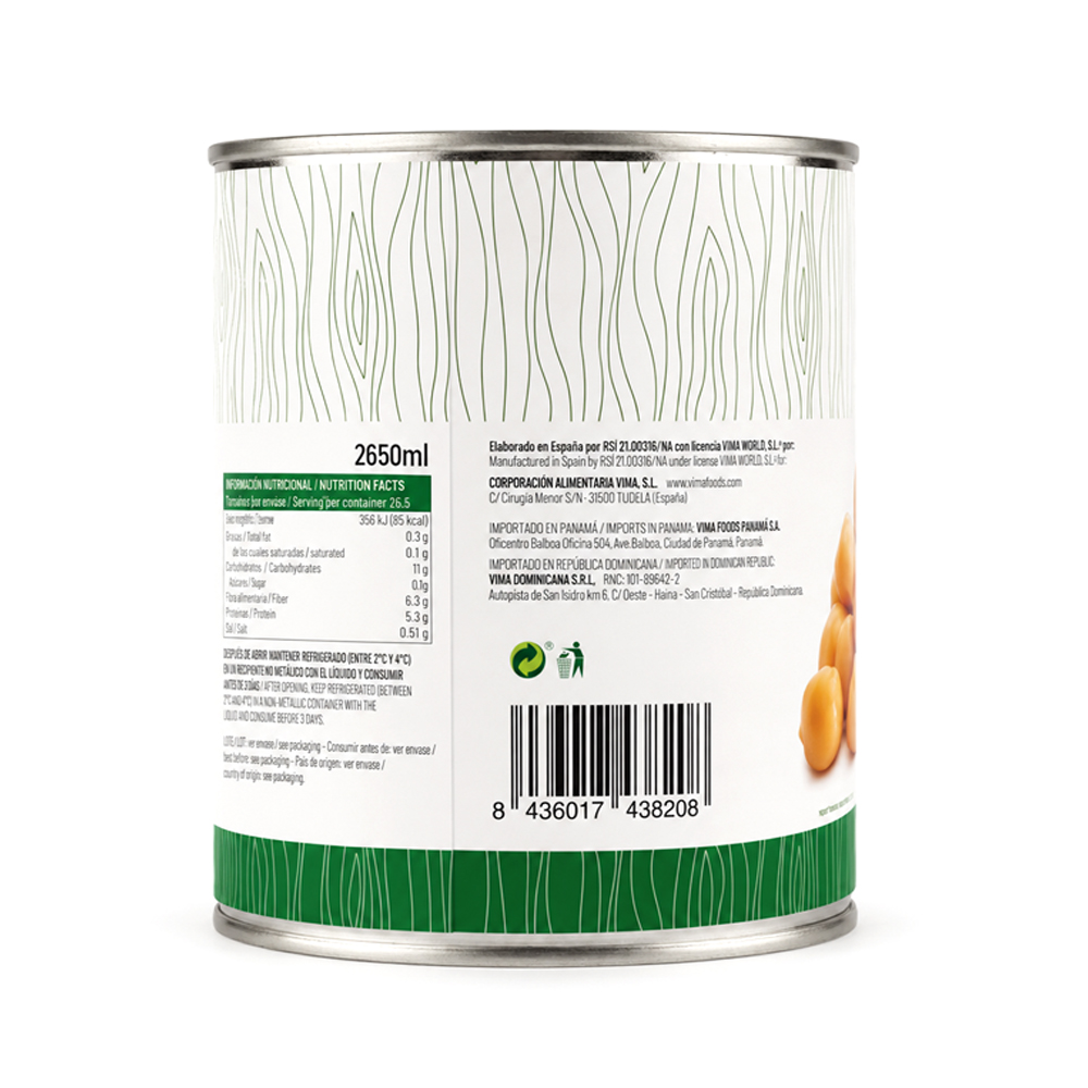 Garbanzos Vima (2500g)
