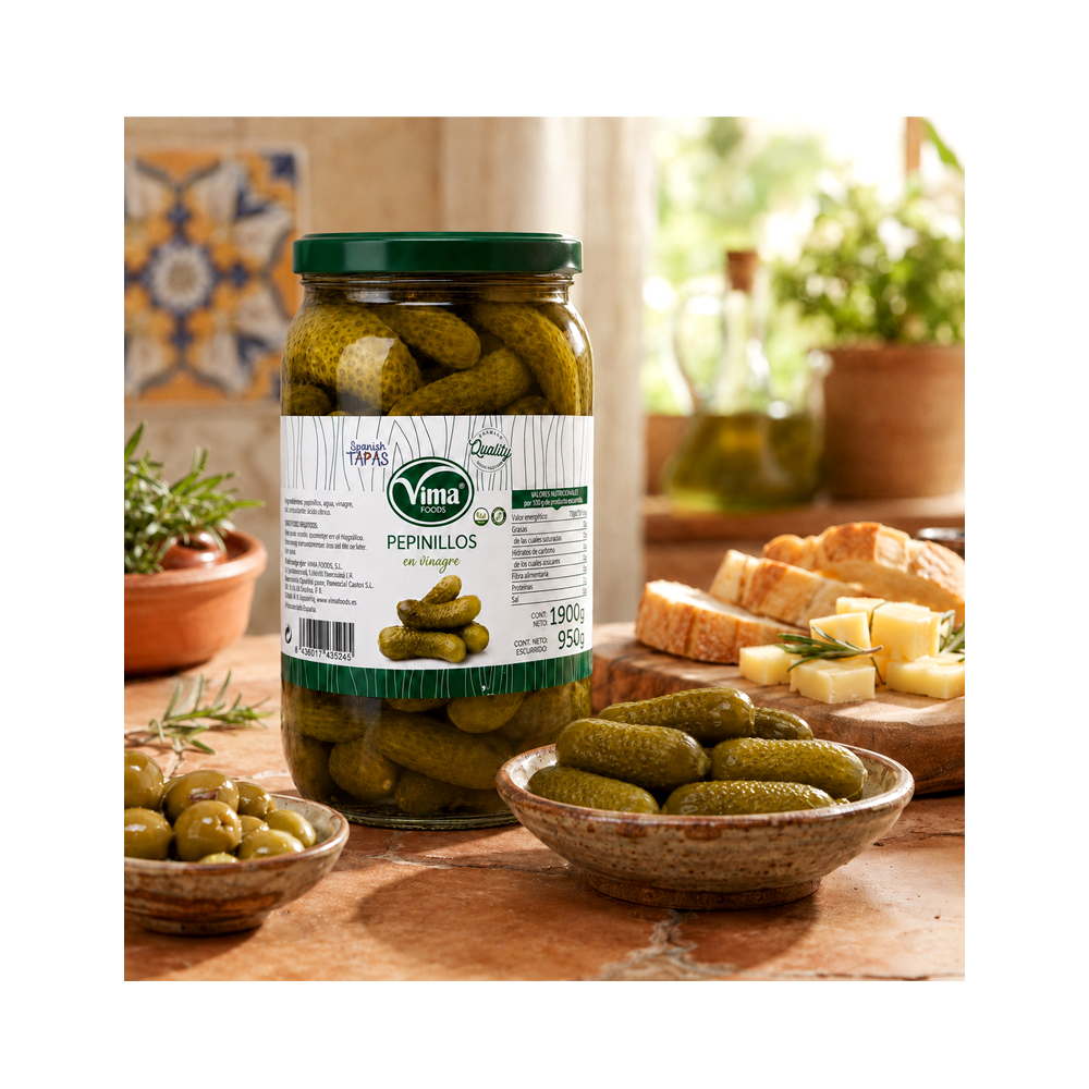 Pepinillos en Vinagre Vima (1900g)