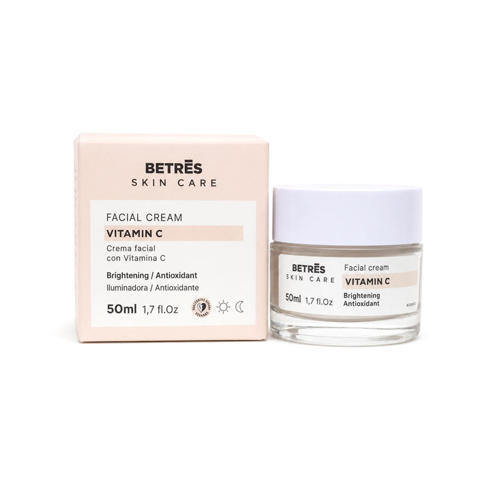 Crema Facial Betres Antioxidante con Vitamina C (50ml)