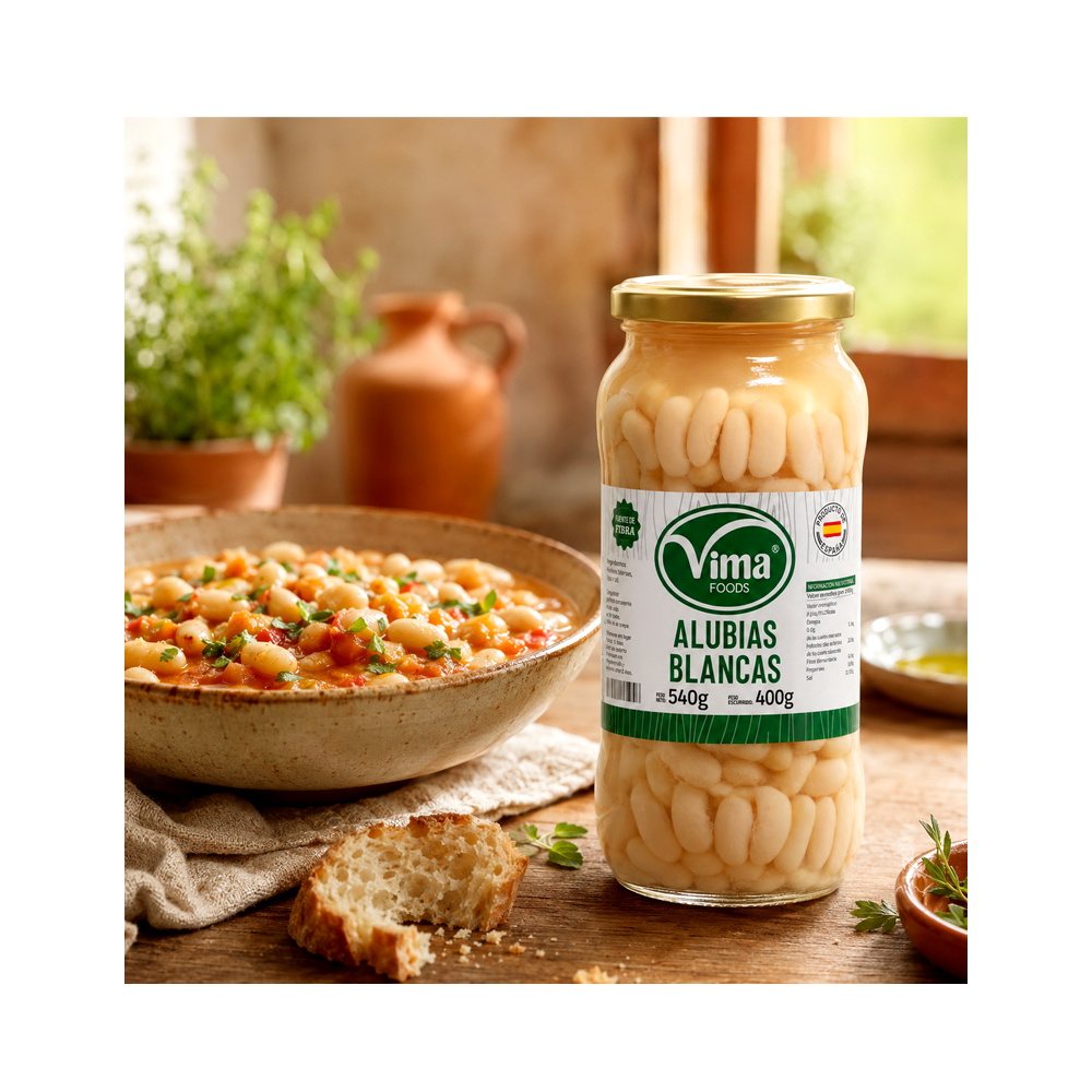 Alubias Blancas Vima (540g)