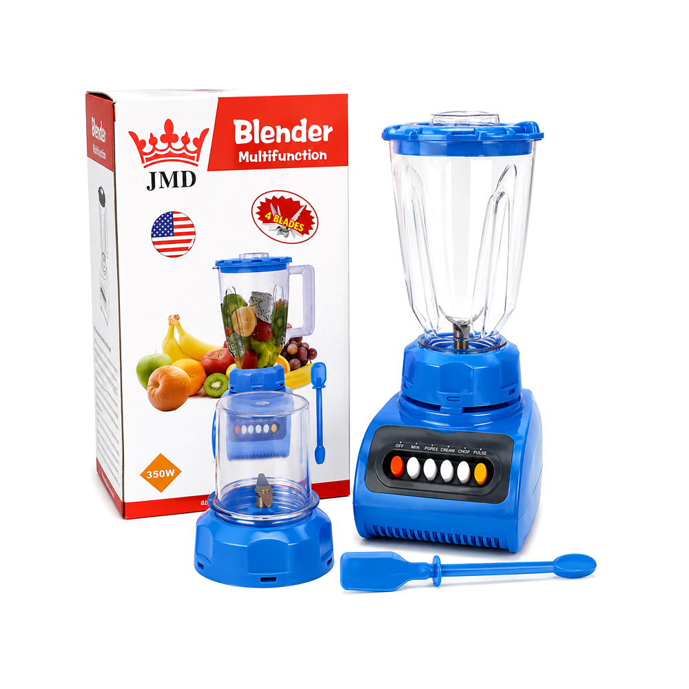 Batidora JMD Multifuncional de Color Azul (350w)