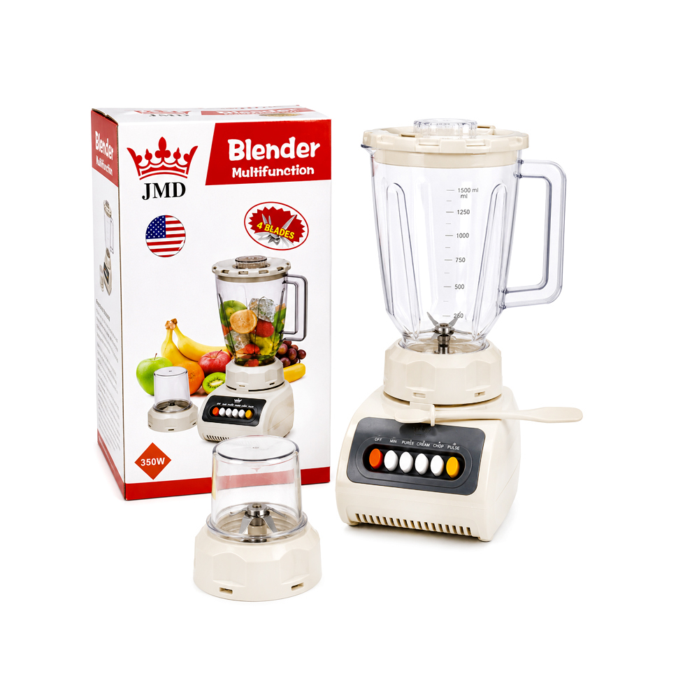 Batidora JMD Multifuncional de Color Blanca (350w)
