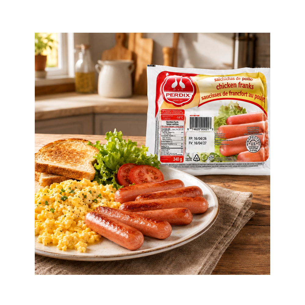 Salchicha de Pollo PERDIX (340g)