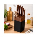 Kit de Cuchillos de Cocina con Base (6uds)