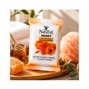 Jabón Natural Honey con Crema Hidratante, Miel de Abejas y Propóleo (125g)