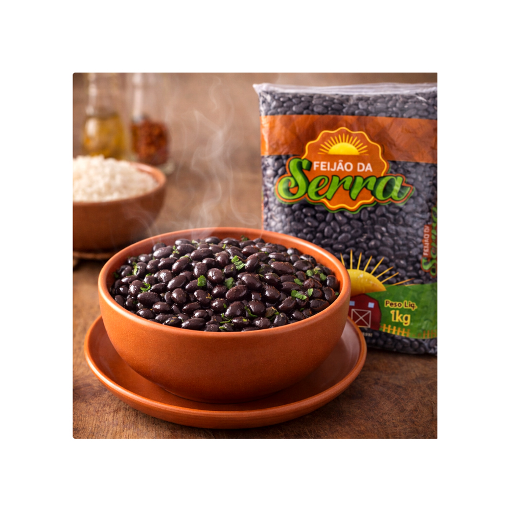 Frijol Negro Serra (1Kg)