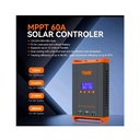 MPPT 60A Controlador de Carga Solar PowMr