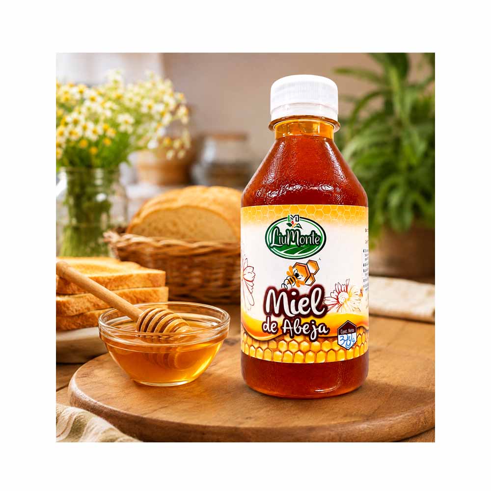 Pomo de Miel de Abeja LiuMonte (370ml)