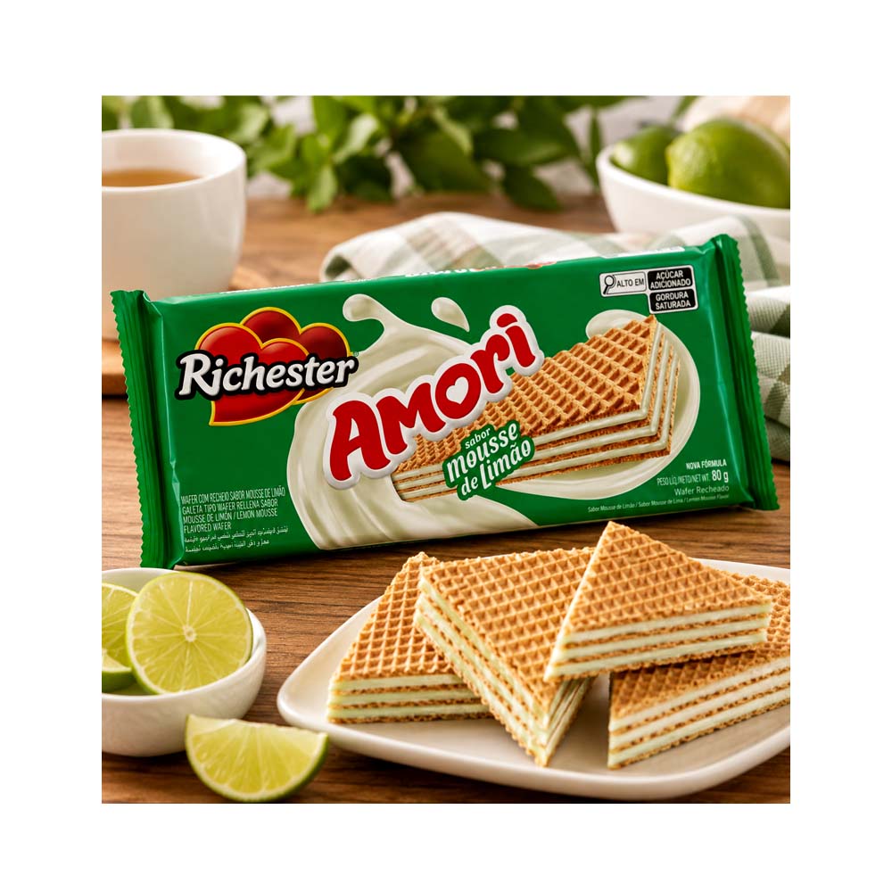 Sorbeto Amori con Sabor a Limon (80g)
