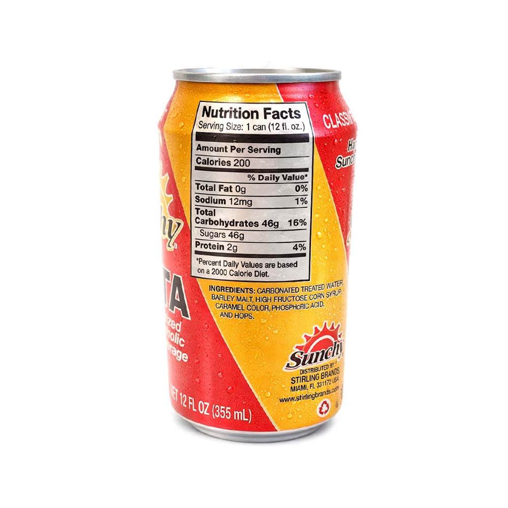 Pack de 12uds de Malta Sunchy (12x355ml)