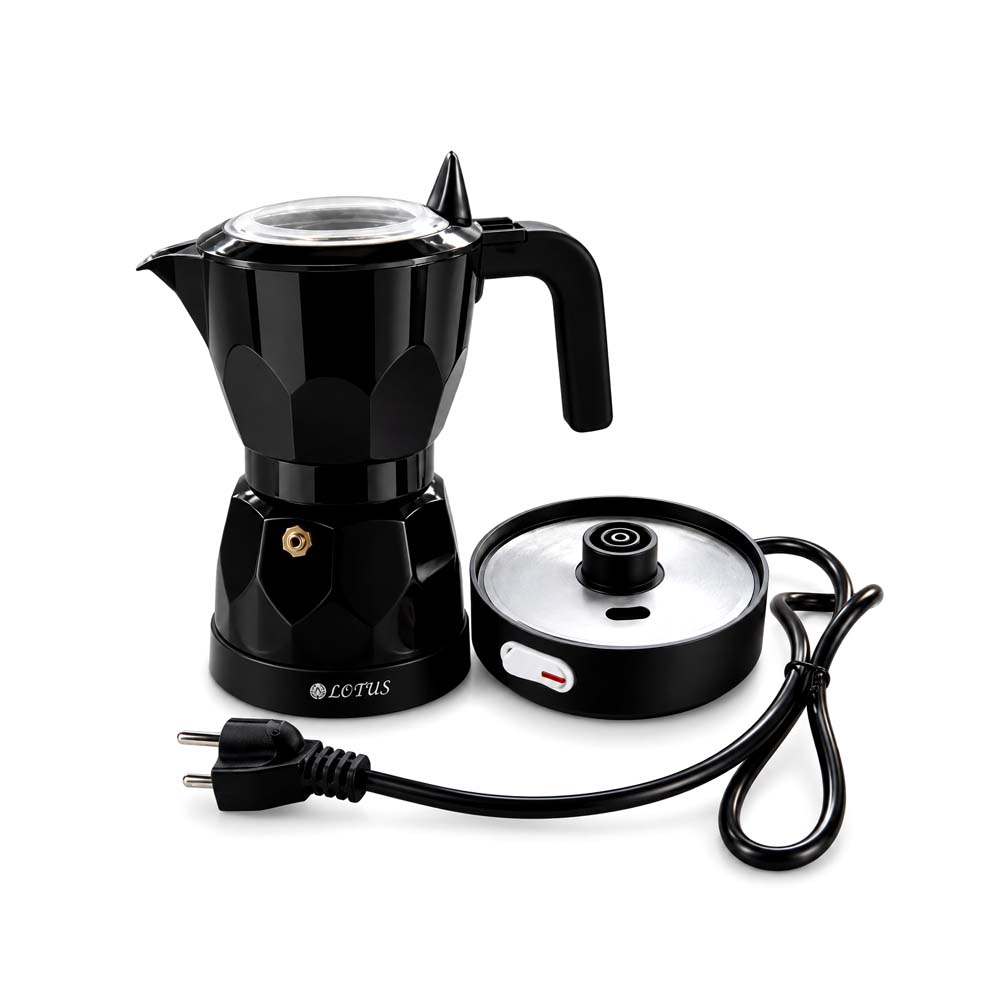 Cafetera Eléctrica LOTUS (3 tazas)