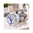Llave de Empotrar de Zapatilla Florona Transparente ½