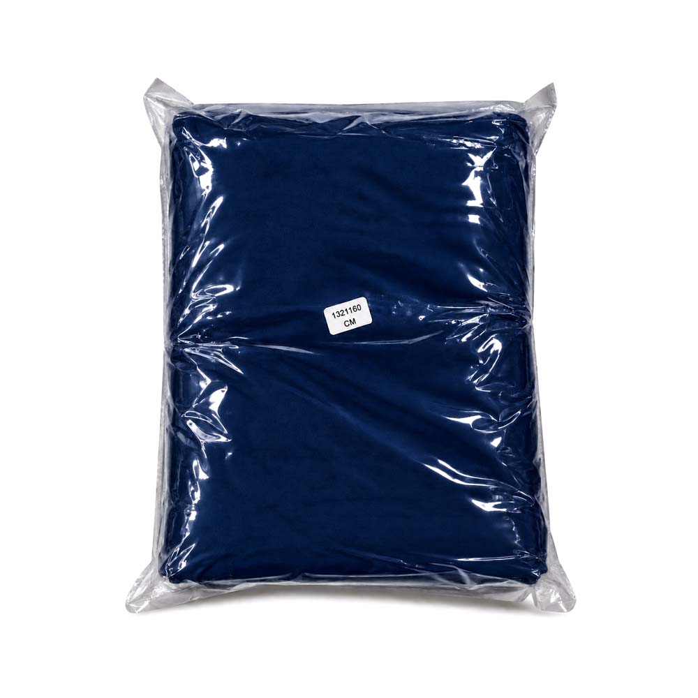 Cortinas de Argollas Tapa Sol Color Azul Fuerte (132x213cm)