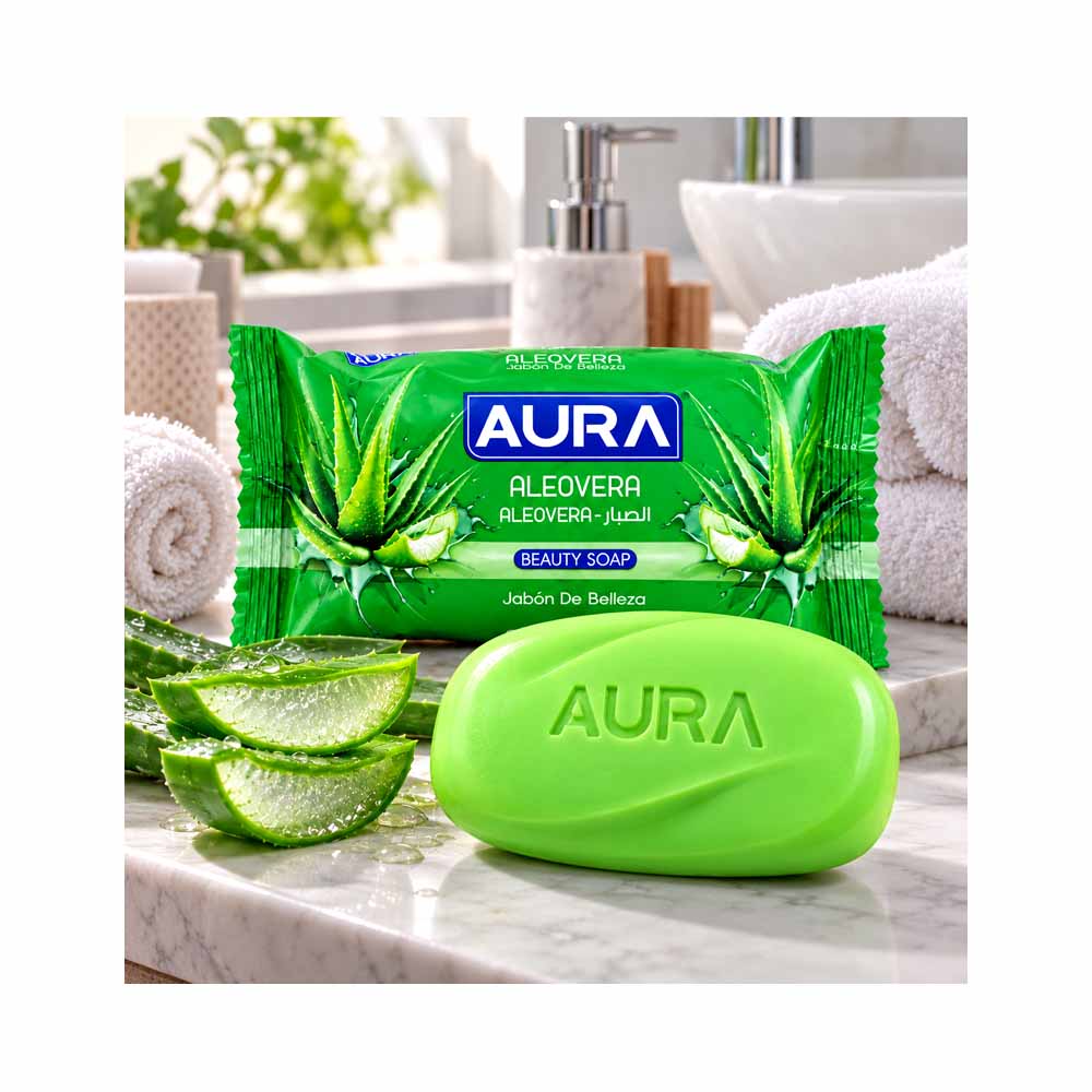 Jabón de Baño AURA de Aloe Vera (100g)
