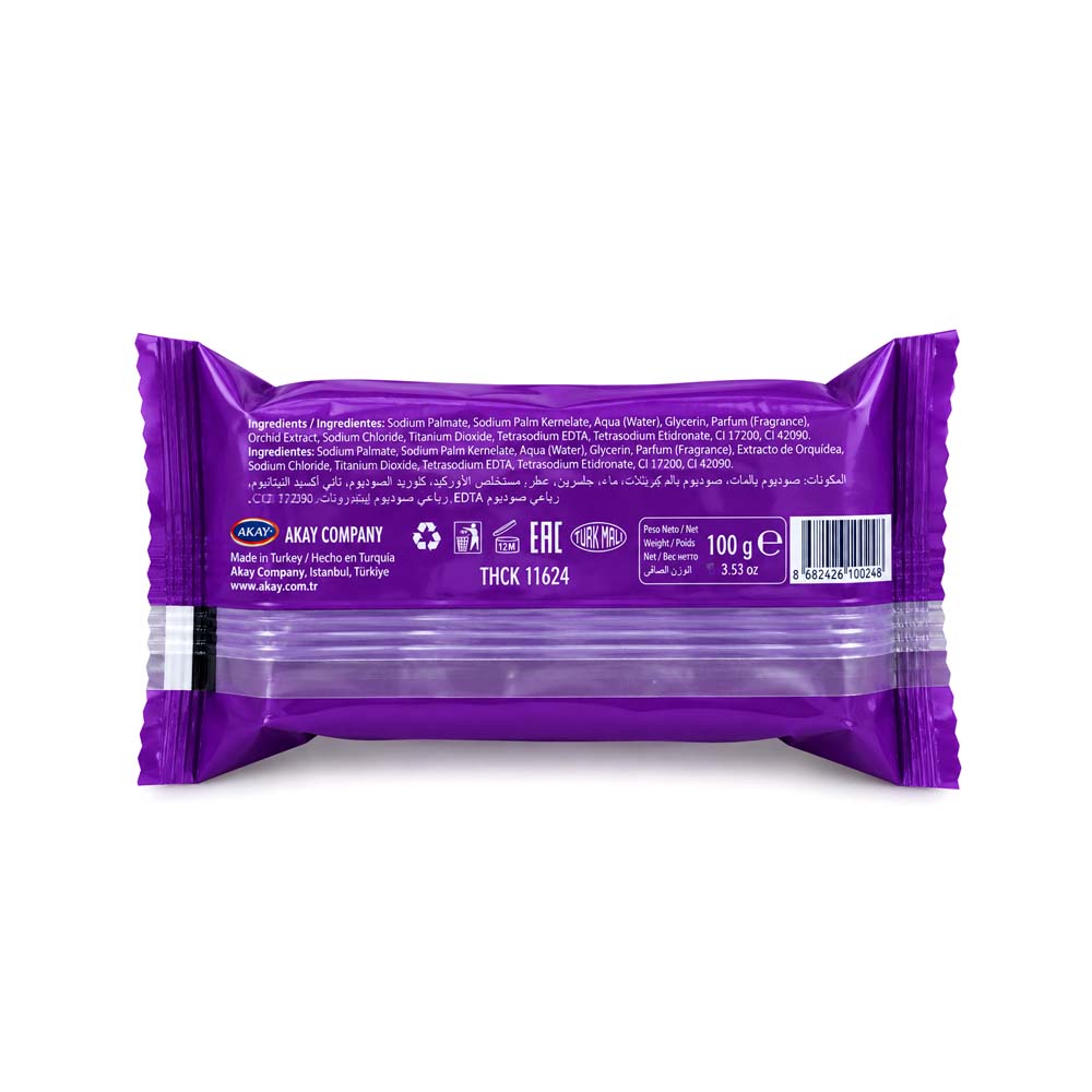 Jabón de Baño AURA de Orquídeas (100g)