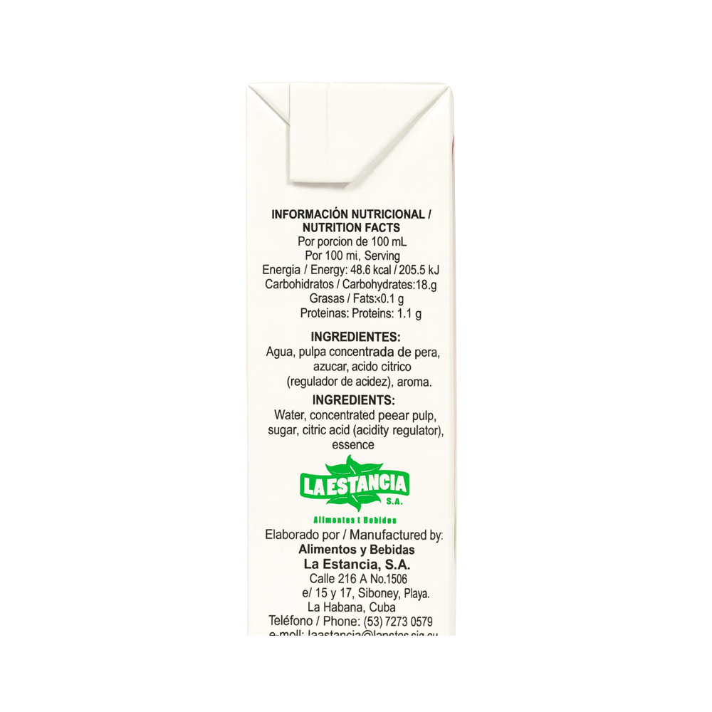 Néctar sabor Pera La Estancia (200 ml)