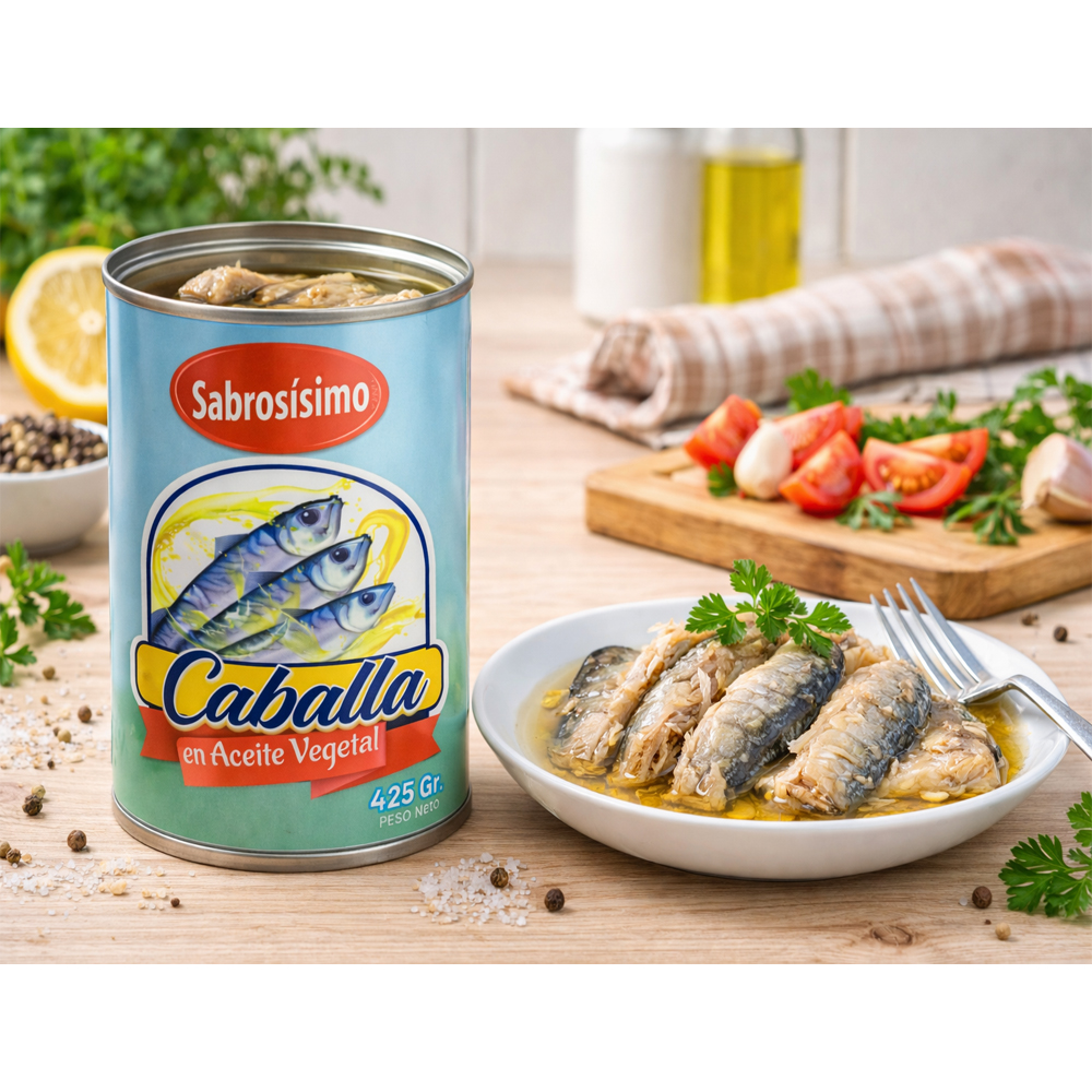 Caballa en Aceite Vegetal (425g)