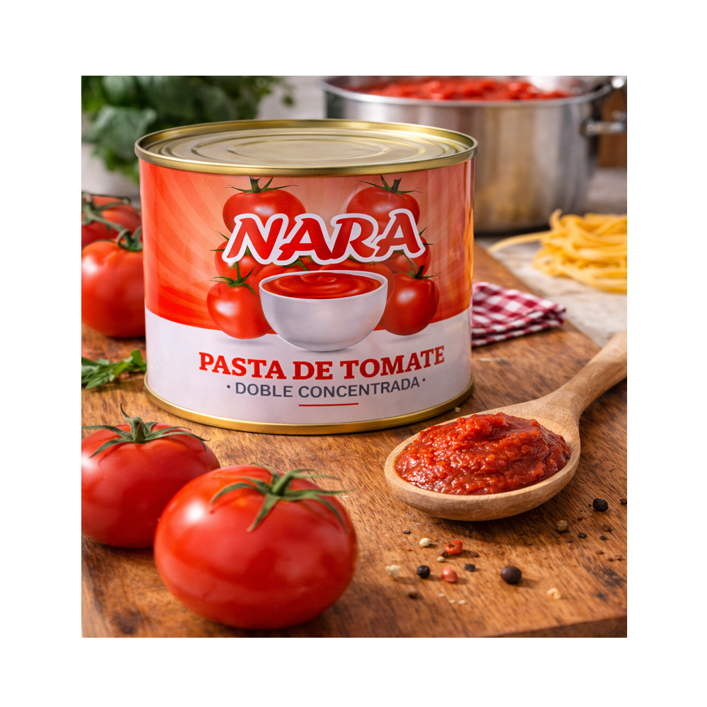Pasta Tomate Doble Concentrado Nara (210g)