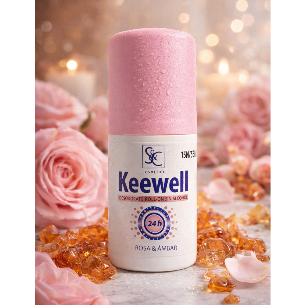 Desodorante Rosa & Ambar (90ml)